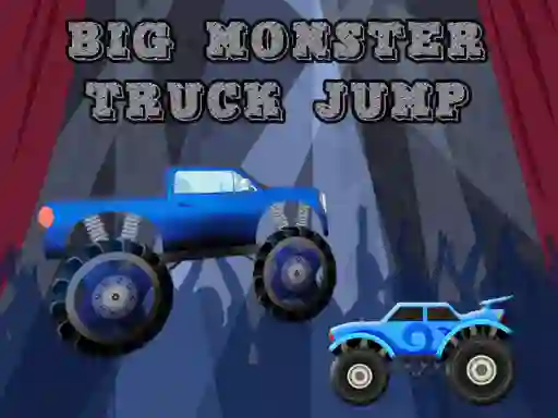Big Monster Truck Jump – kostenloses Online-Spiel