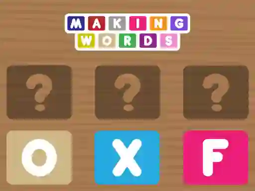 Making Words – kostenloses Online-Spiel