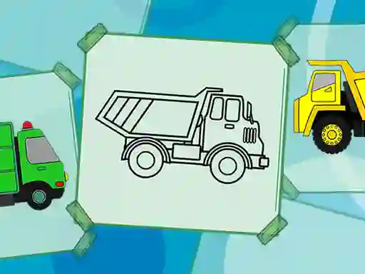 Truck Coloring Book – kostenloses Online-Spiel