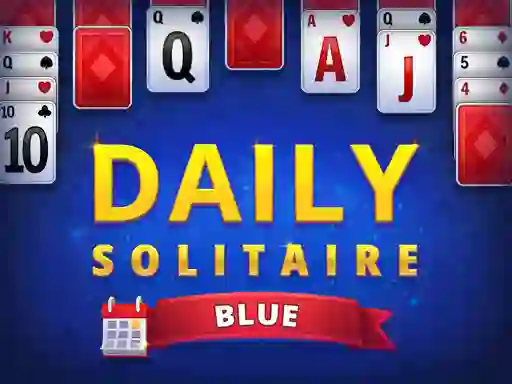 Daily Solitaire Blue – kostenloses Online-Spiel