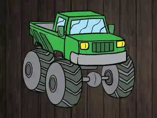 Monster Truck Jigsaw – kostenloses Online-Spiel