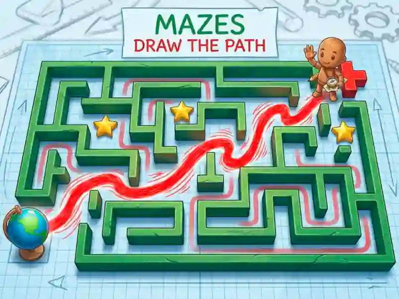 Mazes Draw The Path – kostenloses Online-Spiel