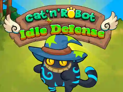 Cat'n' Robot Idle Defense – kostenloses Online-Spiel