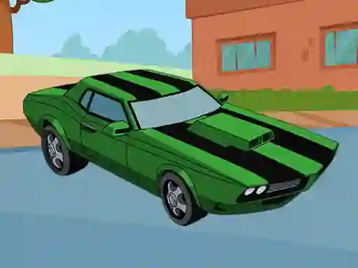 Ben 10 Car Jigsaw – kostenloses Online-Spiel