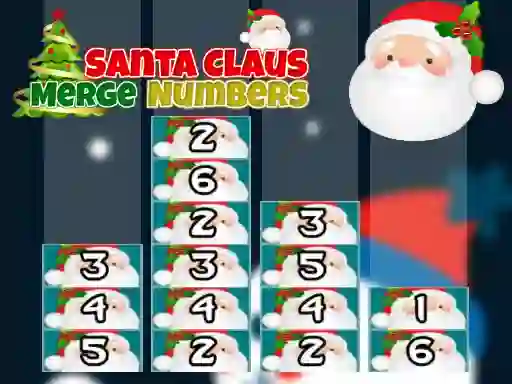 Santa Claus Merge Numbers – kostenloses Online-Spiel