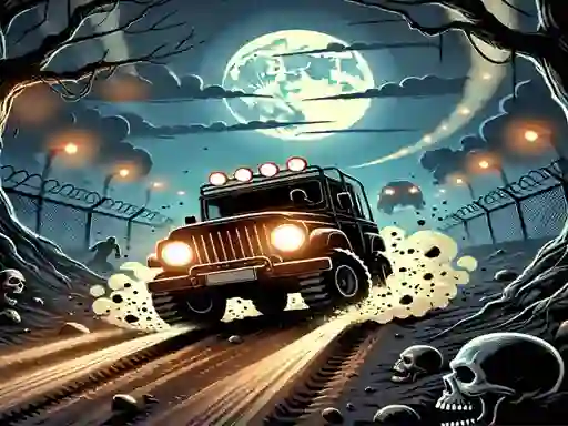 Racing Car Destroying Zombie – kostenloses Online-Spiel