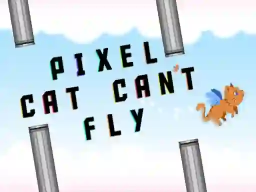 Pixel cat can't fly – kostenloses Online-Spiel