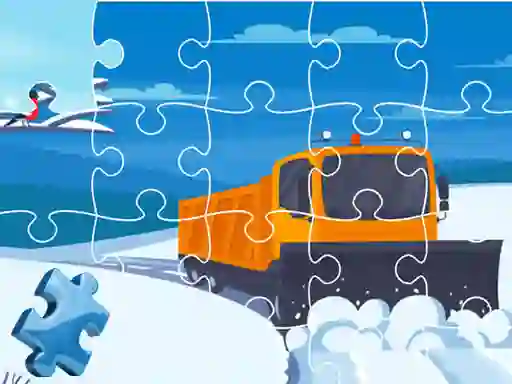 Winter Trucks Jigsaw – kostenloses Online-Spiel