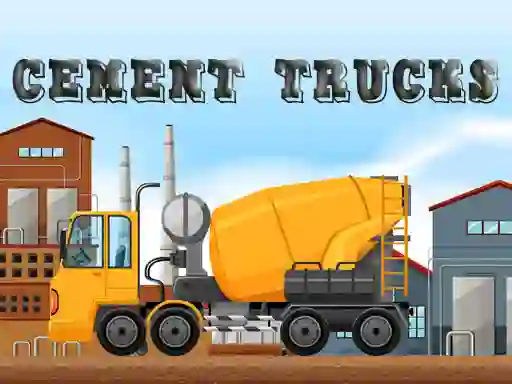 Cement Trucks Hidden Objects – kostenloses Online-Spiel