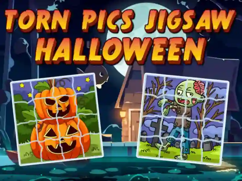 Torn Pics Jigsaw Halloween – kostenloses Online-Spiel