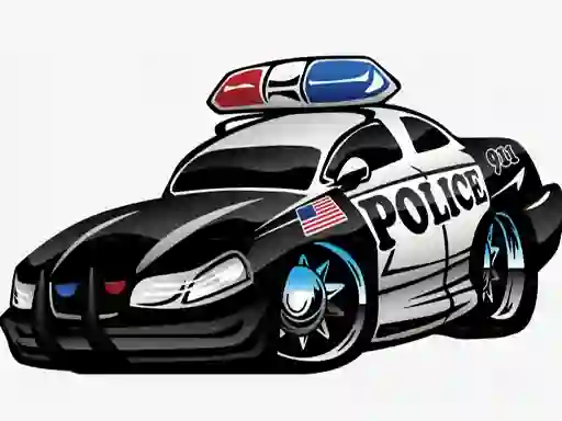 Police Cars Memory – kostenloses Online-Spiel