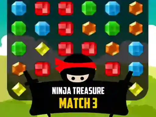 Ninja Treasure Match 3 – kostenloses Online-Spiel