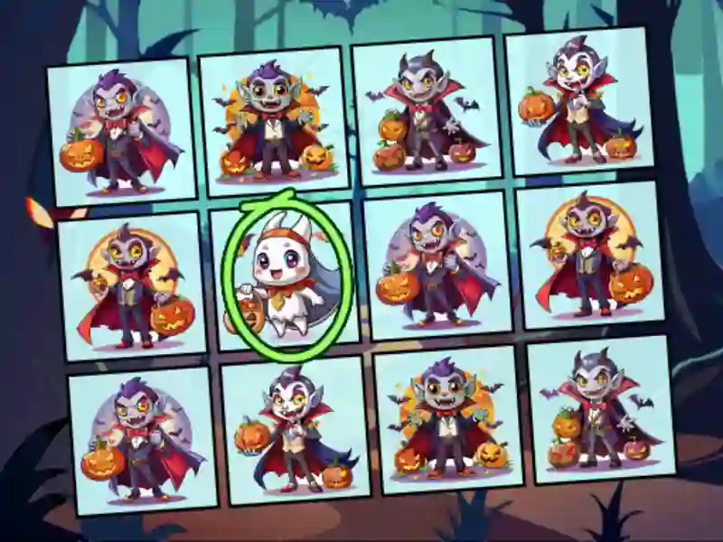 Spot the Unique Halloween – kostenloses Online-Spiel