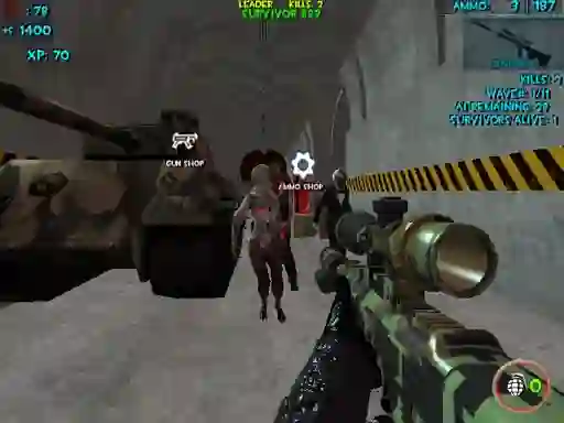 Zombie Apocalypse Bunker Survival Z – kostenloses Online-Spiel