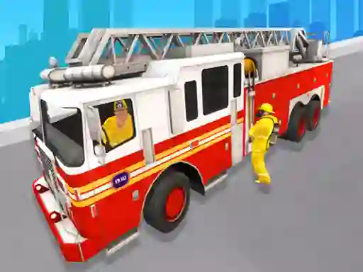 City Rescue Fire Truck Games – kostenloses Online-Spiel
