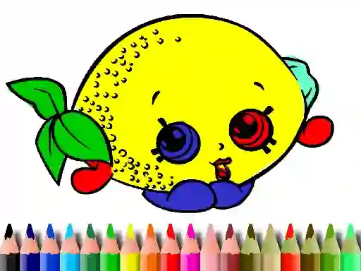 Back To School: Fruits Coloring Book – kostenloses Online-Spiel