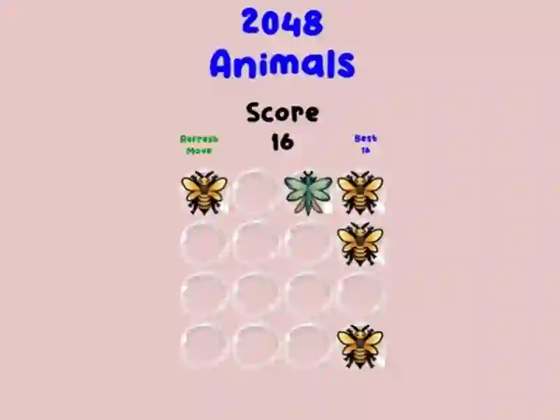 2048 Animals – kostenloses Online-Spiel