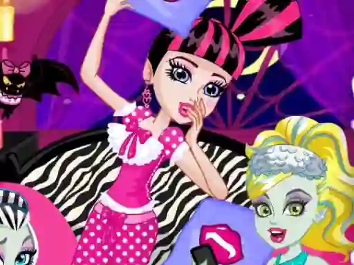 Monster Slumber Party Funny Faces – kostenloses Online-Spiel