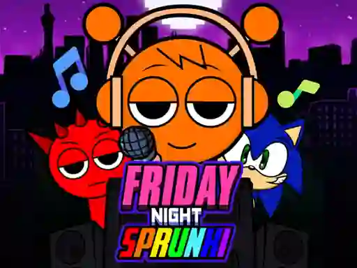 Friday Night Sprunki – kostenloses Online-Spiel