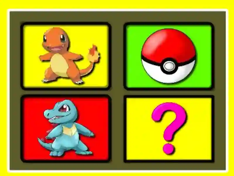 Pokemon Memory Time – kostenloses Online-Spiel