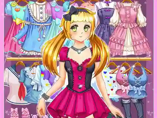 Anime Kawaii Dress Up – kostenloses Online-Spiel