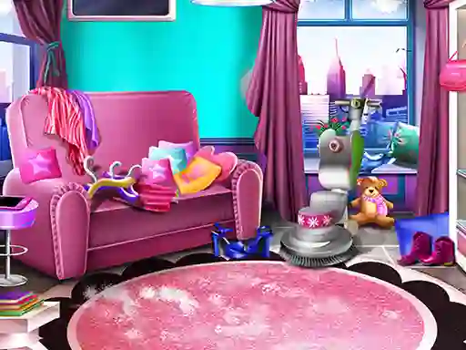 Girly House Cleaning – kostenloses Online-Spiel