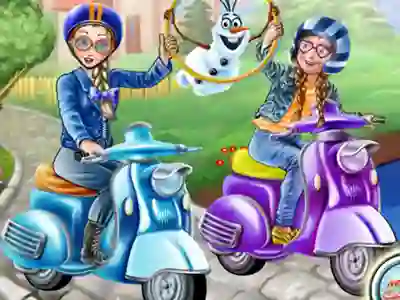 Princess Scooter Ride – kostenloses Online-Spiel