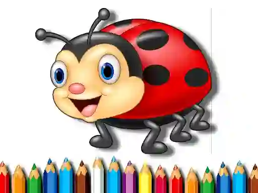 Ladybug Coloring Book – kostenloses Online-Spiel