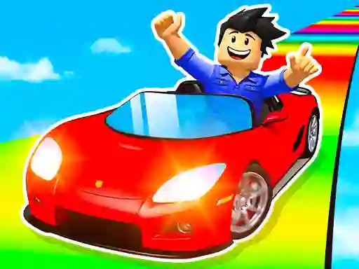 Epic Car Stunt Race Obby – kostenloses Online-Spiel