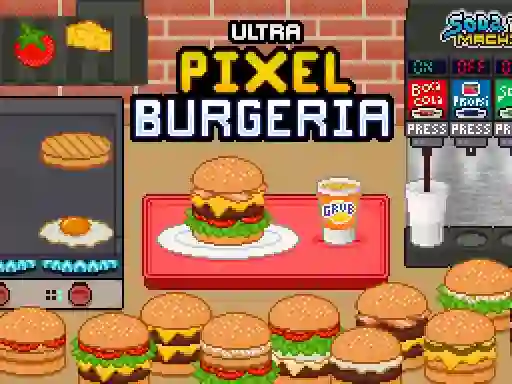 Ультра пиксельная бургерия – kostenloses Online-Spiel