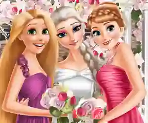 Eliza and princesses wedding – kostenloses Online-Spiel
