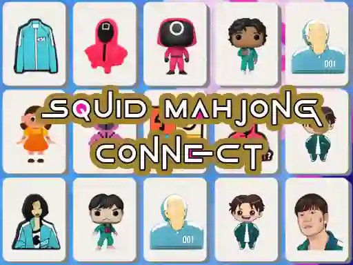Squid Mahjong Connect – kostenloses Online-Spiel