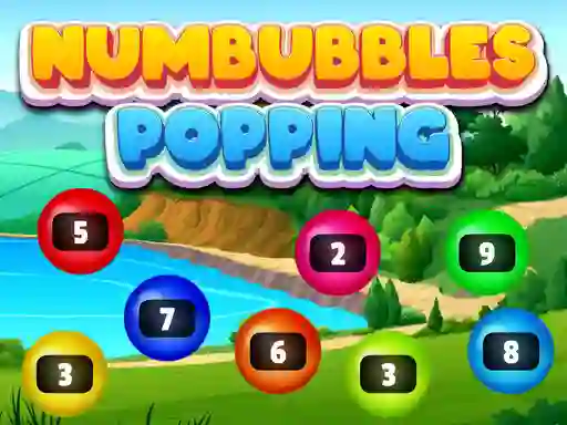 Numbubbles Popping – kostenloses Online-Spiel
