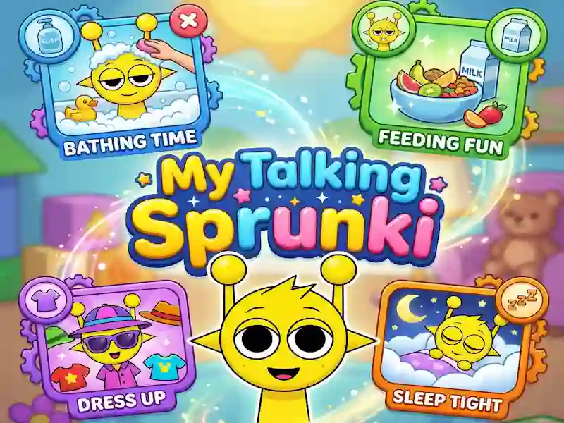 My Talking Sprunki – kostenloses Online-Spiel