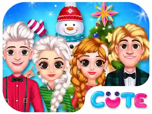 Frozen Princess Christmas Celebration – kostenloses Online-Spiel
