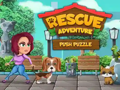 Rescue Adventure Push Puzzle – kostenloses Online-Spiel