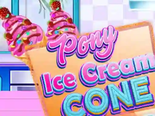 Pony Ice Cream Cone – kostenloses Online-Spiel