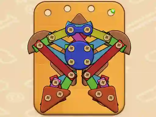 Wood & Screw Puzzle – kostenloses Online-Spiel