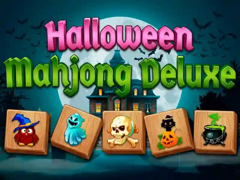 Halloween Mahjong Deluxe – kostenloses Online-Spiel