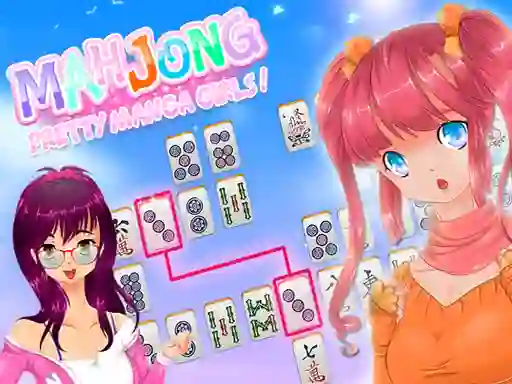 Mahjong Pretty Manga Girls – kostenloses Online-Spiel