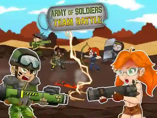 Army of soldiers: Team Battle – kostenloses Online-Spiel