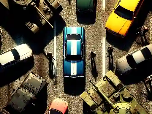 GTA Car Rush – kostenloses Online-Spiel