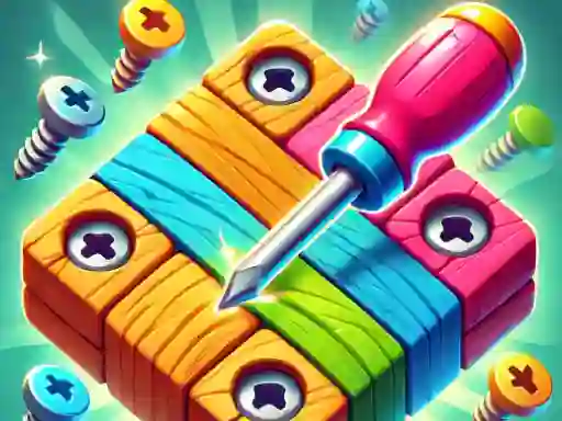 Unscrew Wood Puzzle – kostenloses Online-Spiel