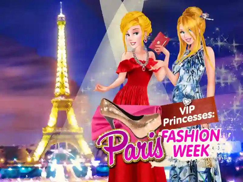 VIP Princesses: Paris Fashion Week – kostenloses Online-Spiel