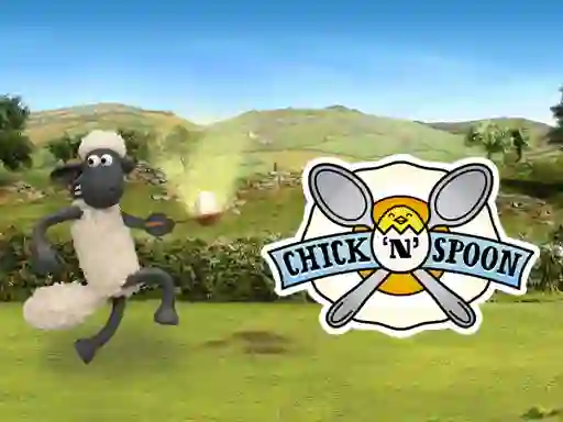 Shaun The Sheep: Chick N Spoon – kostenloses Online-Spiel