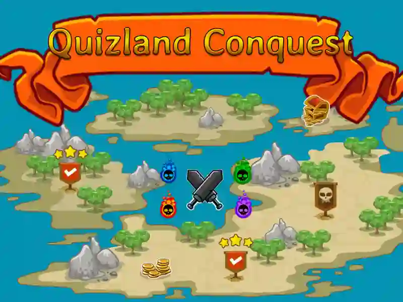 Quizland Conquest – kostenloses Online-Spiel