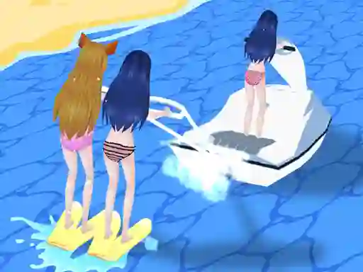 Girl Surfer 3D – kostenloses Online-Spiel