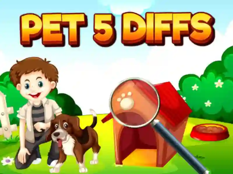 Pet 5 Diffs – kostenloses Online-Spiel