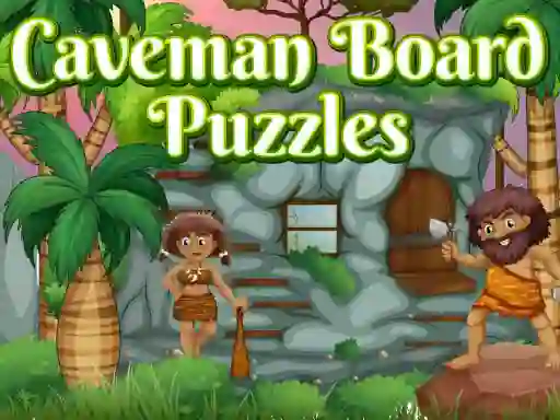 Caveman Board Puzzles – kostenloses Online-Spiel