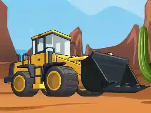 Bulldozer Jigsaw – kostenloses Online-Spiel